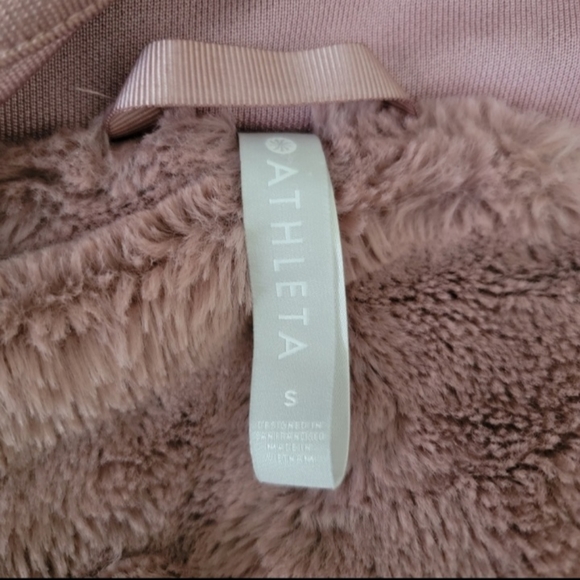 Athleta Triumph Luxe Shine Hoodie Jacket,Size Small - Picture 6 of 9